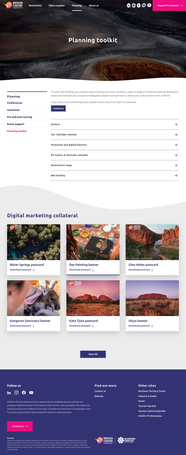 Planning toolkits